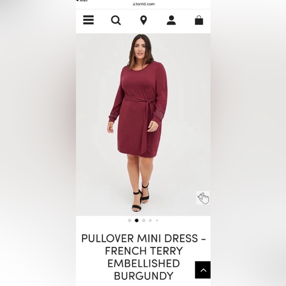 Torrid 1x Dress ❤️ - Picture 2 of 6